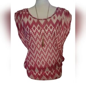 Sheer and lightweight top